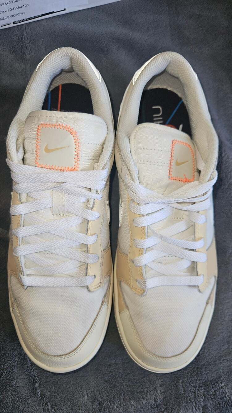 Nike Dunk Low SE 'Patchwork If Lost Return To' - White/Sanddrift/Sail